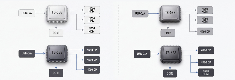 USB Graphics application diagram
