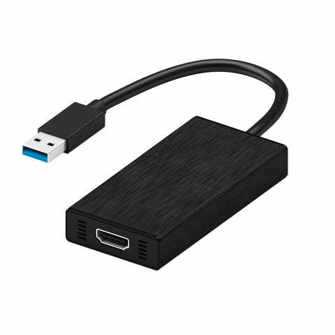 U3-H8645 USB 3.0 HDMI & 3-Port HUB 2